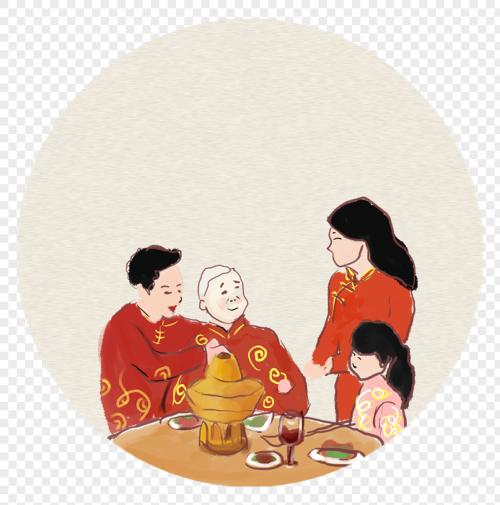 過(guò)年開(kāi)開(kāi)心心聚一起的句子