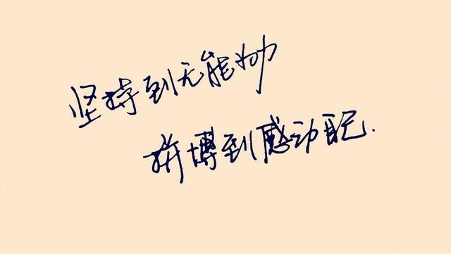 為目標不斷努力的正能量句子