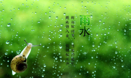 2022雨水節氣心情說說