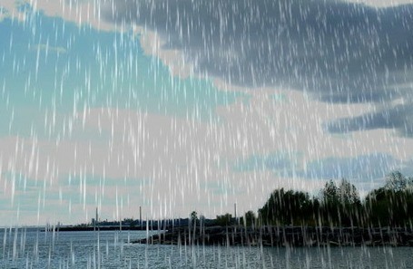 夏至有雨問候短信